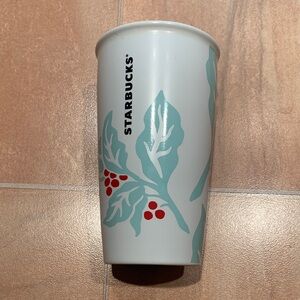 Starbucks | Kitchen | Starbucks Holiday 222 Crystal Iridescent Jeweled Blue  Azure Venti Cup | Poshmark